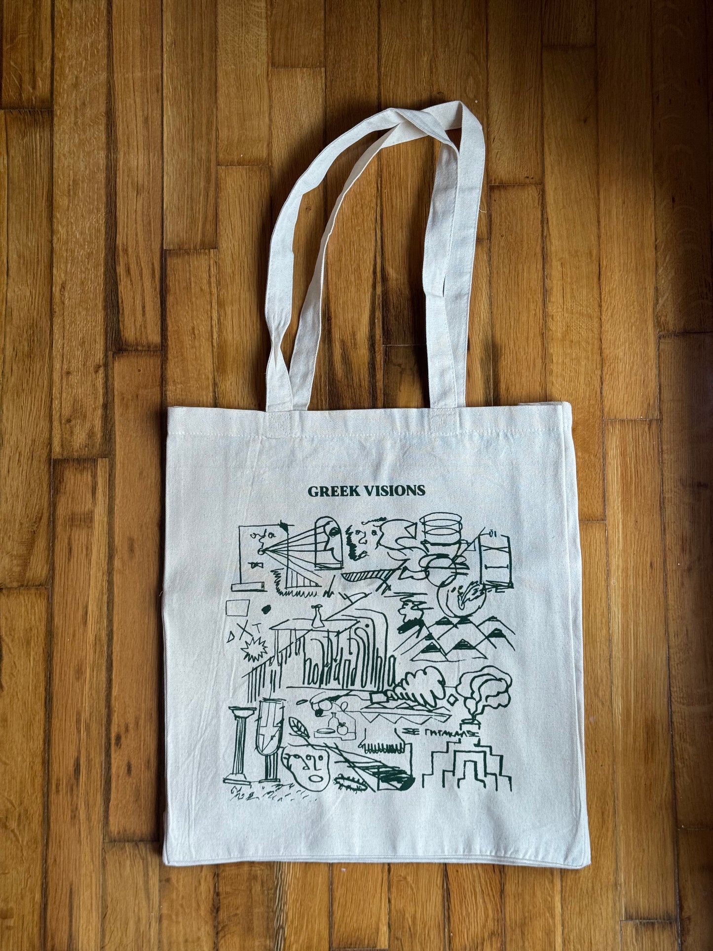 Silly Athens Tote Bag