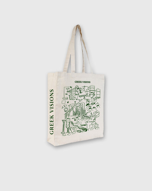 Silly Athens Tote Bag